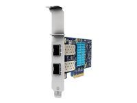 Síťový adaptér - PCIe 2.0 x8 nízký profil - 10 Gigabit SFP+ x 2 - federal government - kompatibilní s TAA - pro AT SP10ER40/I, SP10LRA/I, SP10SR, SP10TM, SP10ZR80/I, SPLX10A, SPSX, SPTX
