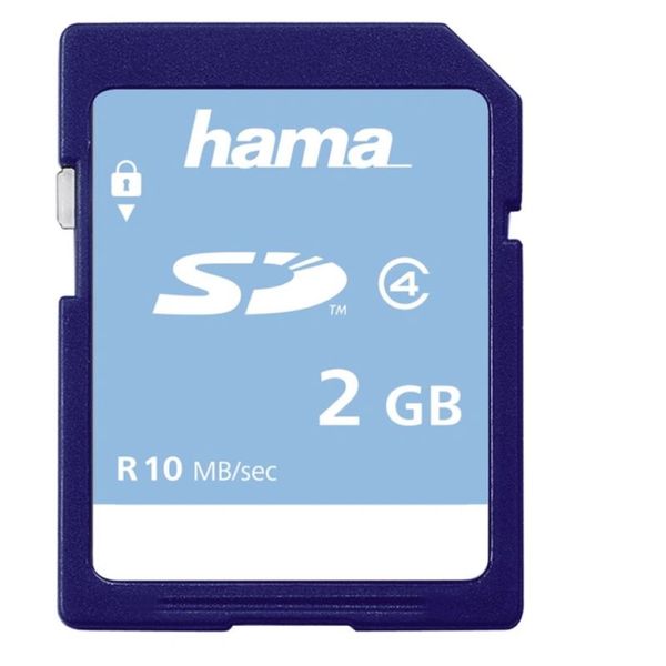 HAMA HighSpeed SD karta, 2 GB, 10 MB/s