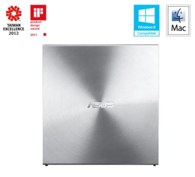 ASUS SDRW-08U5S-U stříbrná ultraslim DRW USB-A + software