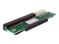 Adaptér IDE / EIDE - IDC 40 pinů, 4 pinové interní napájení (M) do IDC 44 pinů (F)