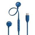 JBL Tune 305 USB-C, Sluchátka, modrá