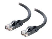 Patch kabel - RJ-45 (M) do RJ-45 (M) - 20 m - UTP - CAT 5e - lisovaný, provedení bez hrbolků, licna - černá
