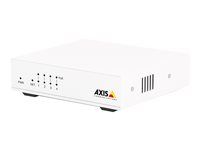 Přepínač - neřízený - 4 x 10/100 (PoE+) + 1 x 10/100 - desktop - PoE+ (60 W) - pro AXIS A1610-B, C1410, D3110, M1075-L, M3067-P, P1385-E, P1455-LE, P1455-LE-3, W400
