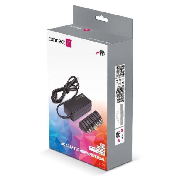 CONNECT IT CI-131, Adaptér pro notebooky 48W