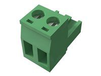 Konektor terminálního bloku - svorkovnice se 2 piny s piny (male) - rozteč 5,08 mm (balení 5)