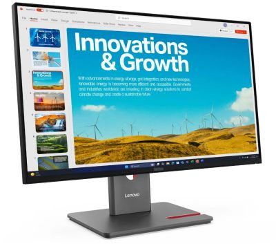 Lenovo ThinkVision/P24QD-40/23,8"/IPS/QHD/120Hz/4ms/Černá/3R