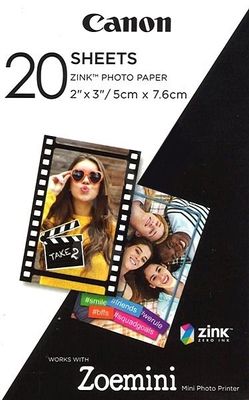 Canon ZINK PAPER ZP-2030 20 ks pro PV-123