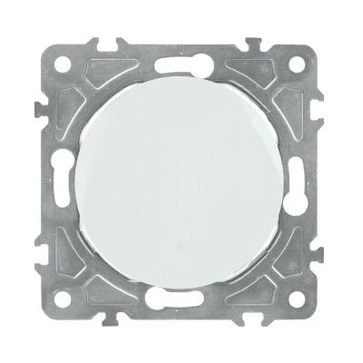 Spínač ELECTROMALT OVAL OVA1007W bílý