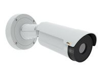 Termální síťová kamera - bullet - venkovní - odolná vůči povětrnostním vlivům - 640 x 480 - pevné ohnisko - LAN 10/100 - H.264, MPEG-4 Part 10, AVC, MJPEG - DC 8 - 28 V / AC 20 - 24 V / PoE Plus Class 3