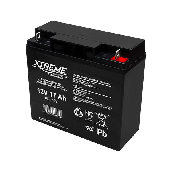 Baterie gelová 12V 17Ah XTREME 82-212