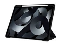 dbramante1928 Mayfair - Pouzdro s klopou pro tablet - velkoobjemový - cerná - pro Apple 10.9-inch iPad Air (4. generace, 5. generace); 11-inch iPad Air (M2, M3, M4)