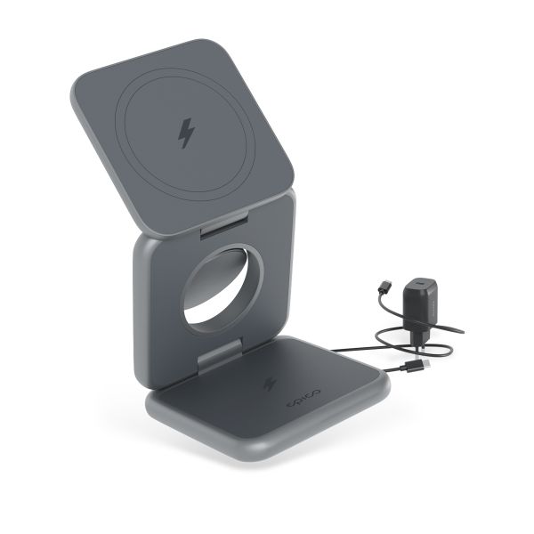 Epico Mag+ Foldable Wireless Charger - vesmírně šedá
