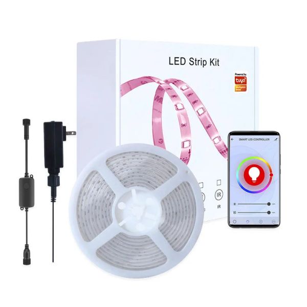 Smart LED pásek 12V IP67 24W RGB IMMAX NEO 07725L 5m WiFi Tuya