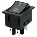 Přepínač kolébkový 2pol./4pin (ON)-OFF 250V/15A