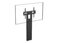 Stojan - nenapájený - pro plochý panel - odolný - ocel - matná čerň - velikost obrazovky: 47"-98" - montáž od podlahy ke stěně