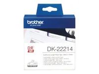 Bílá - Role (1,2 cm x 30,5 m) termální papír - pro Brother QL-1050, QL-500, QL-550, QL-560, QL-570, QL-600, QL-650, QL-710, QL-720, QL-820