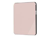 Pouzdro s klopou pro tablet - termoplastický polyuretan (TPU), polyuretan - růžově zlatá - 10.9" - pro Apple 10.9-inch iPad (10. generace); iPad A16 Wi-Fi, A16 Wi-Fi + Cellular