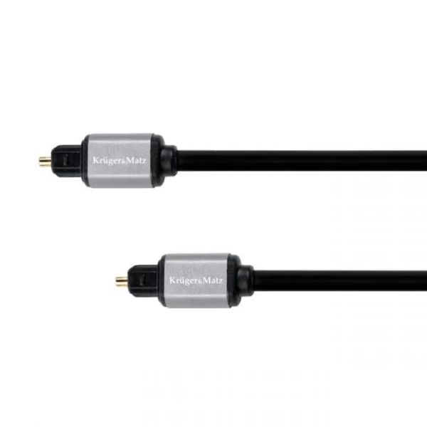 Kabel optický TOSLINK KRUGER & MATZ KM1220 Basic 1m