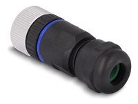 M12 Connector A-coded 4 pin female for m