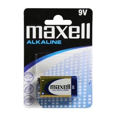 Battery 6LR61 (9V) alkaline MAXELL 1pc / blister
