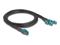 Cable Mini FAKRA Z jack quad to 4 x FAKR