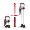 Vánoční dekorace FAMILY 58329 Skandinávský trpaslík 44-90cm
