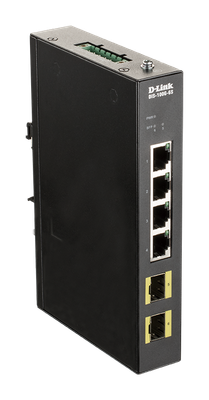 D-Link DIS-100G-6S Průmyslový Gigabit unmanaged switch, 4GbE, 2 SFP