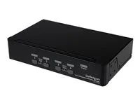 USB, Keyboard, Video, Mouse, Computer Switch Box for 2560x1600 DP Monitor (SV431DPUA) - Přepínač KVM / audio / USB - 4 x KVM / zvuk / USB - 1 místní uživatel - desktop - pro P/N: DP4N1USB6, IM12D1500P, SV431RACK, SVA12M2NEUA, SVA12M5NA