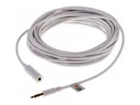 Prodlužovací šňůra audio - mini-phone stereo 3.5 mm se zdířkami (female) do mini-phone stereo 3.5 mm s piny (male) - 5 m - pro AXIS T8351 Mk II Microphone 3.5 mm