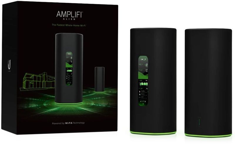 Ubiquiti AmpliFi Alien Router and MeshPoint