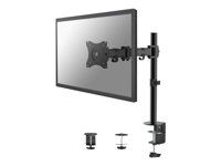 Montážní sada - plný pohyb - pro Displej LCD - černá - velikost obrazovky: 10"-30" - upevnění svorkou, průchodka, upevnitelné na stůl