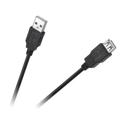 Kabel CABLETECH Eco-Line 1x USB konektor - 1x USB zdířka 3m