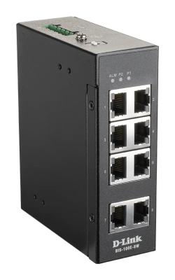 D-Link DIS-100E-8W Industrial 8 port Unmng switch