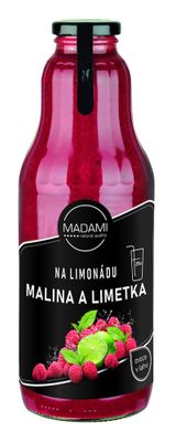 Malina & Limetka 1 000 ml: ovoce na limonádu