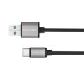 Kabel KRUGER & MATZ KM1244 Basic USB 3.0/USB-C 1m Black