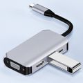 MEGATECH 4v1, Dokovacia stanica, USB-C