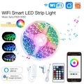 Chytrý LED pásek 24V RGB MOES LED Light Strip 5m WiFi Tuya