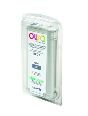 OWA Armor ink-jet kompatibilní s HP DJ T1100 šedá, 130ml, komp. s C9374A
