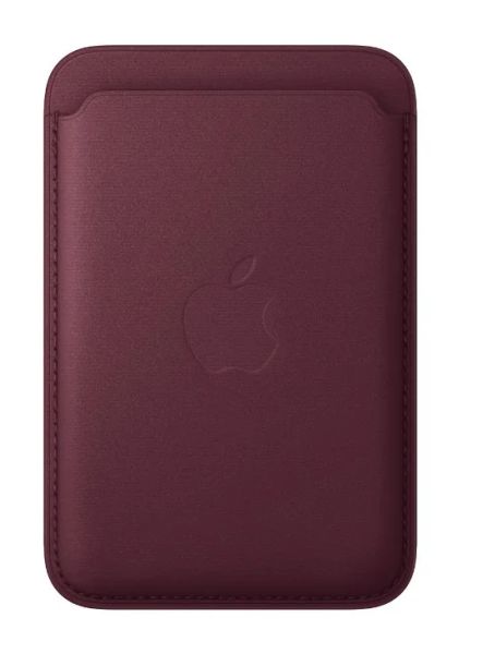 iPhone FineWoven peňaženka s MS - Burgundy