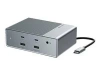 Dokovací stanice - USB-C - 2 x HDMI, 2 x DP - 1GbE - Evropa