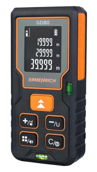 Laserový měřič Ermenrich Reel PLUS GD80