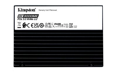 QNAP - Kingston, SSD, DC3000ME, NVMe, 3,84TB