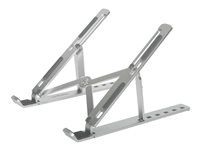 Stojánek na notebook - 10" - 15.6" - stříbrná