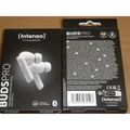INTENSO BUDS Pro, Bezdrátová sluchátka, bílá