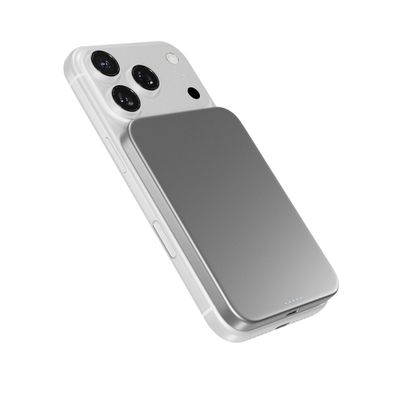 Epico Qi2 5000mAh Alu Mag+ PowerBanka EM51 - stříbrná