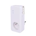 SOLIGHT DY10S Zásuvka prírodná s termostatom pre DY10GSM