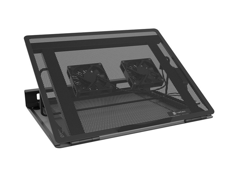 Stojan pod notebook Natec TERN 2 PLUS, 12,1-17,3", 2 ventilátory