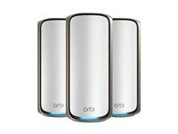 Systém WiFi - (router, 2 extendery) - až 8 200 čtverečních stop - mesh 10GbE, 2.5GbE, Wi-Fi 7 Čtyři pásma
