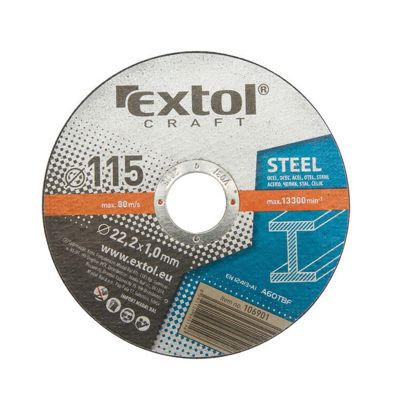 Sada kotoučů 5 ks EXTOL CRAFT 106901 115 mm