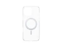 PanzerGlass čirý kryt Apple iPhone 16 Pro Max s šedým MagSafe KickStand 360° otočným stojánkemn